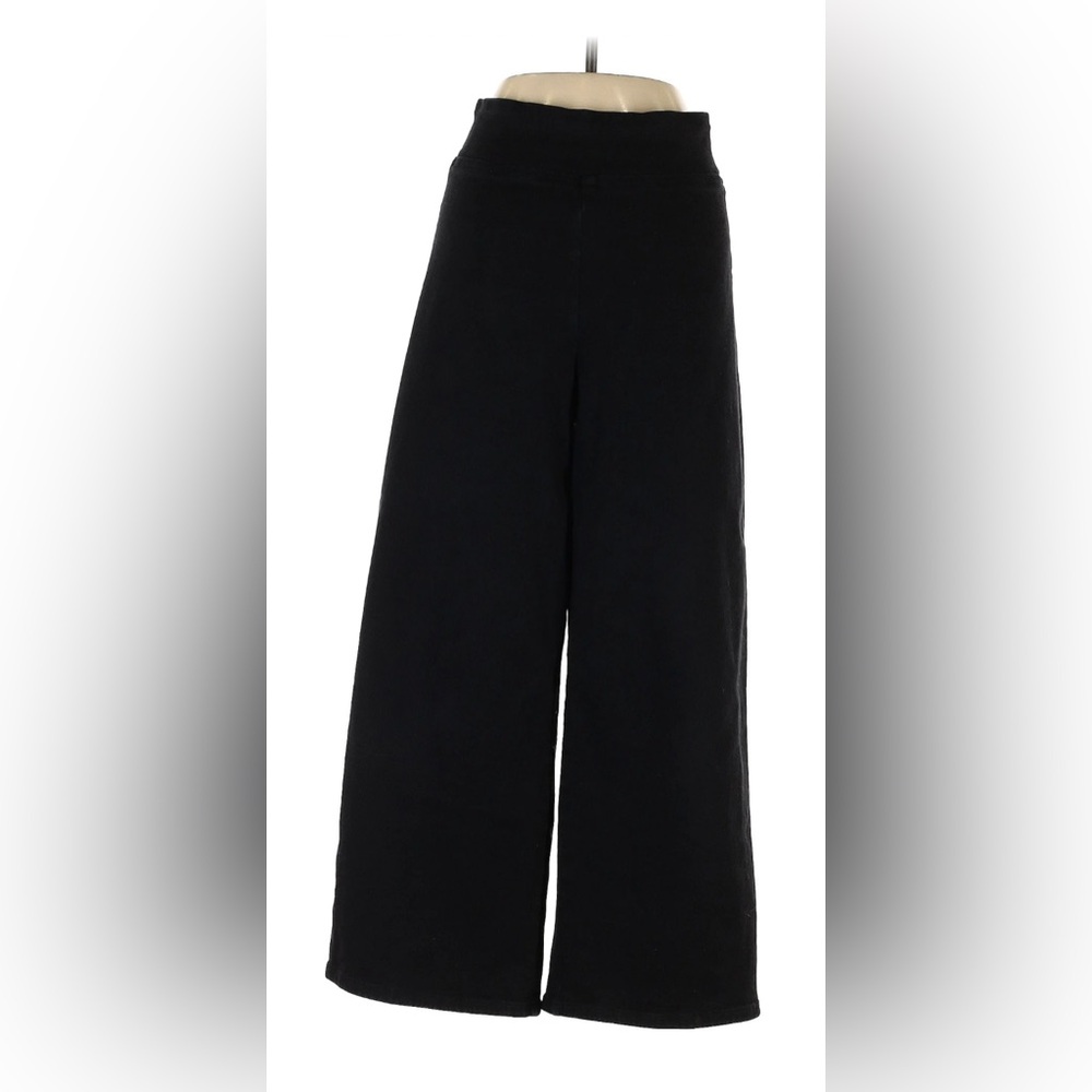 Frame Denim Black Wide Leg Jeans